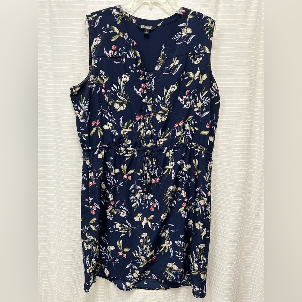 Nicole Miller Original sleeveless shirt dress, XL